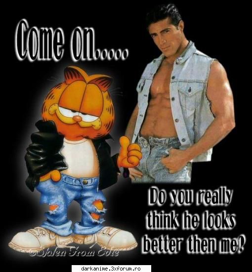 funny pics cred garfield cel mai sexy!